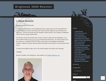 Tablet Screenshot of brighousereunion.wordpress.com