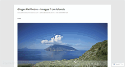 Desktop Screenshot of gingeralephotos.wordpress.com