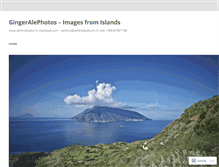 Tablet Screenshot of gingeralephotos.wordpress.com