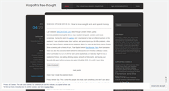 Desktop Screenshot of korpolfr.wordpress.com