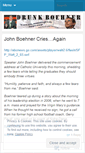 Mobile Screenshot of boehnerbooze.wordpress.com
