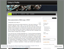Tablet Screenshot of eddyxprofile.wordpress.com