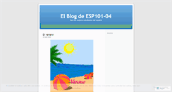 Desktop Screenshot of espanol10104a.wordpress.com
