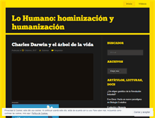 Tablet Screenshot of humanoscbc.wordpress.com