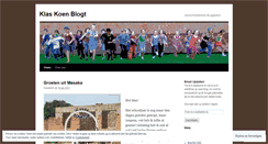 Desktop Screenshot of klaskoen.wordpress.com