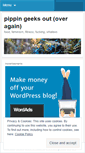 Mobile Screenshot of pippingeek.wordpress.com