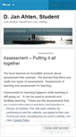Mobile Screenshot of djahten.wordpress.com