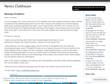 Tablet Screenshot of nysicsclubhouse.wordpress.com