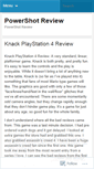 Mobile Screenshot of powershotreview.wordpress.com