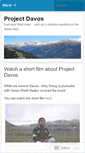 Mobile Screenshot of projectdavos.wordpress.com