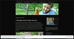 Desktop Screenshot of joyfulhome.wordpress.com