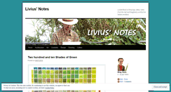 Desktop Screenshot of liviusnotes.wordpress.com