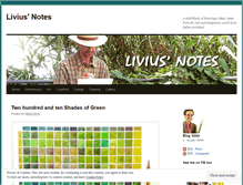 Tablet Screenshot of liviusnotes.wordpress.com