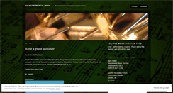Desktop Screenshot of lssmusic.wordpress.com