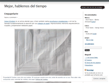 Tablet Screenshot of hablemosdeltiempo.wordpress.com