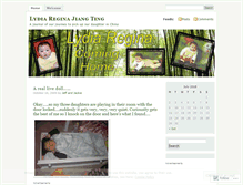 Tablet Screenshot of lydiaregina.wordpress.com