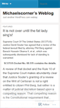 Mobile Screenshot of michaelscorner.wordpress.com