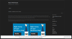 Desktop Screenshot of paulbellinger.wordpress.com