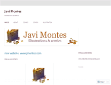 Tablet Screenshot of javimontes.wordpress.com