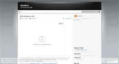 Desktop Screenshot of donalyza.wordpress.com