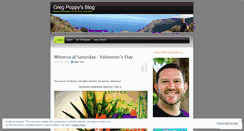 Desktop Screenshot of gregpoppy.wordpress.com