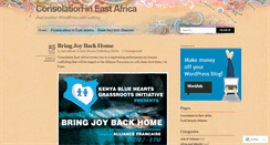 Desktop Screenshot of consolationafrica.wordpress.com