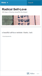 Mobile Screenshot of 365daysofselfcare.wordpress.com