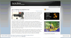 Desktop Screenshot of endtheillusion.wordpress.com