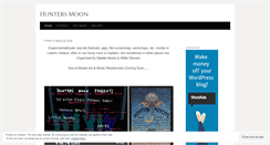 Desktop Screenshot of huntersmoonfestival.wordpress.com