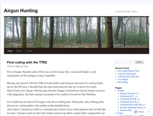 Tablet Screenshot of airgunhunting.wordpress.com