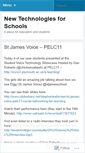 Mobile Screenshot of newtechnologiesforschools.wordpress.com