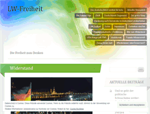 Tablet Screenshot of lwfreiheit.wordpress.com