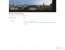 Tablet Screenshot of markroddenberry.wordpress.com