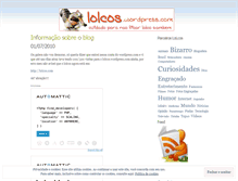 Tablet Screenshot of lolcos.wordpress.com