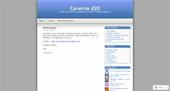 Desktop Screenshot of cavernad20.wordpress.com