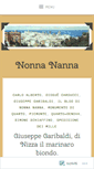 Mobile Screenshot of nonnananna.wordpress.com