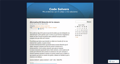 Desktop Screenshot of codesolvers.wordpress.com