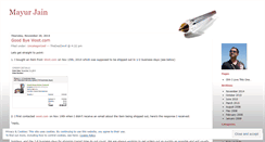 Desktop Screenshot of mayurjain.wordpress.com