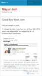Mobile Screenshot of mayurjain.wordpress.com