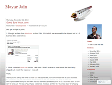 Tablet Screenshot of mayurjain.wordpress.com