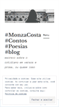 Mobile Screenshot of monzacosta.wordpress.com