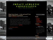 Tablet Screenshot of morethananathlete.wordpress.com