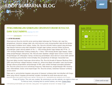 Tablet Screenshot of eddysoemarna.wordpress.com