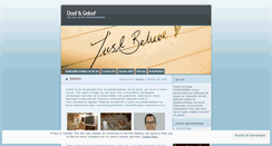 Desktop Screenshot of doofengeloof.wordpress.com