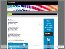 Tablet Screenshot of nofacade.wordpress.com