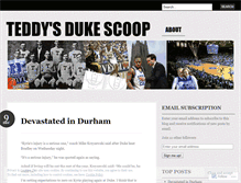 Tablet Screenshot of dukescoop.wordpress.com