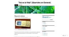 Desktop Screenshot of abarrotes.wordpress.com