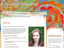 Tablet Screenshot of counselingbypriscilla.wordpress.com