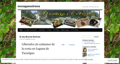 Desktop Screenshot of monagasextrema.wordpress.com