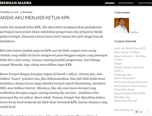 Tablet Screenshot of casdiraku.wordpress.com